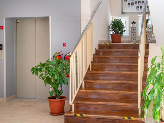 Winda LC HydroSpace w hospicjum Matki Teresy w Bardejovskiej Novej Vsi