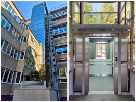 Gymnazjum I. Horvátha: Nowa elegancka winda LC Maxi dla codziennego komfortu